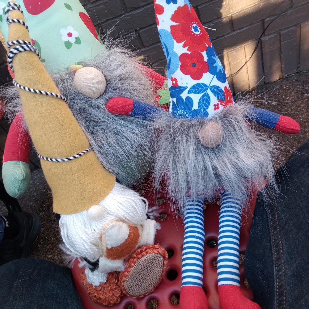 Colorful Gnome Plush Set